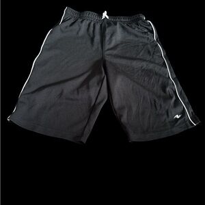 Kids Black Athletic Shorts